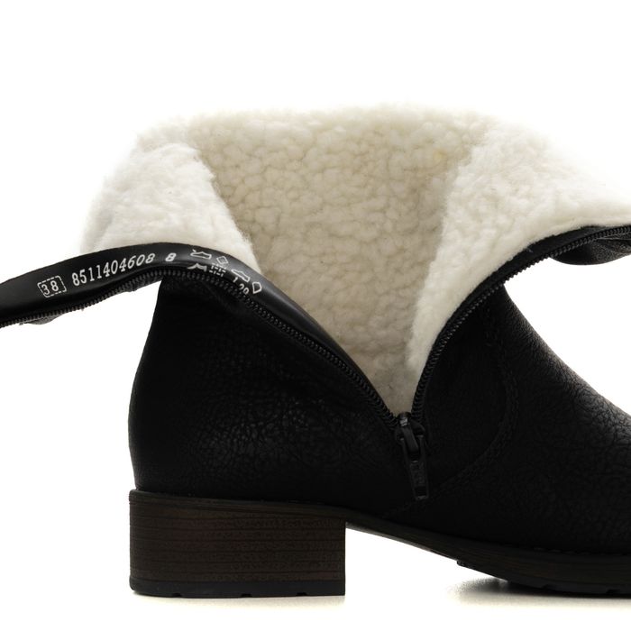 Rieker қара жартылай етіктері Z9583-00