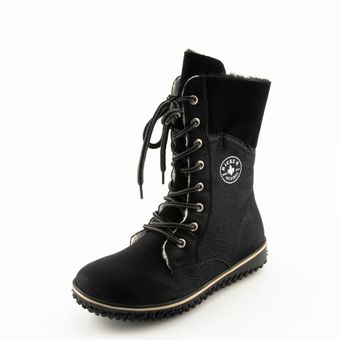 Чёрные полусапоги Rieker