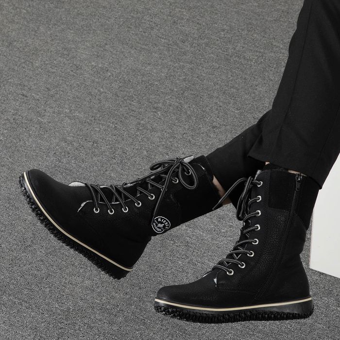 Rieker қара жартылай етіктері Z4242-00