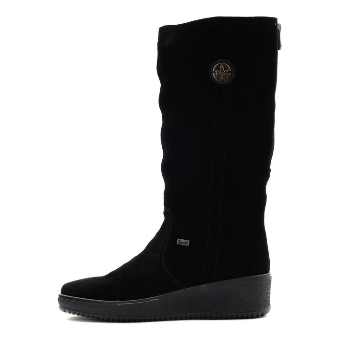 Чёрные сапоги Rieker Y4470-00