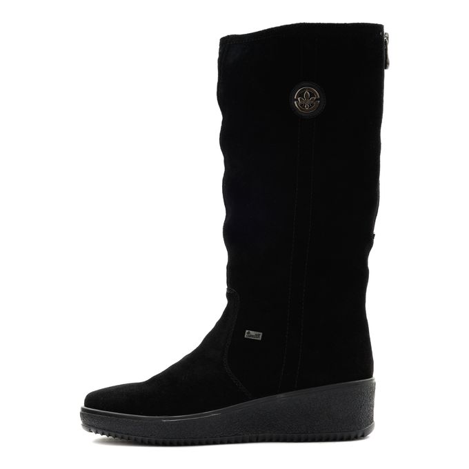 Чёрные сапоги Rieker