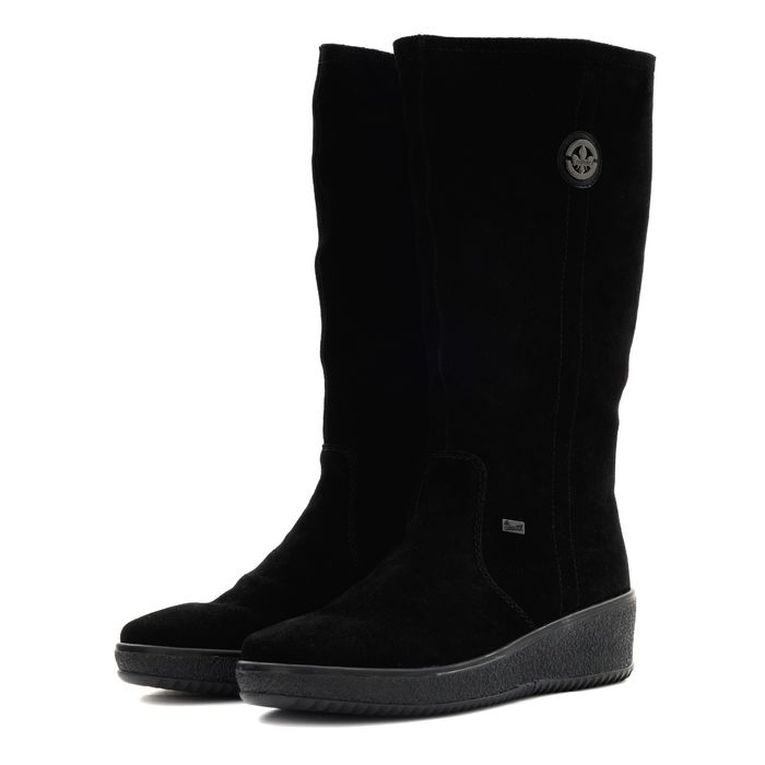 Чёрные сапоги Rieker Y4470-00