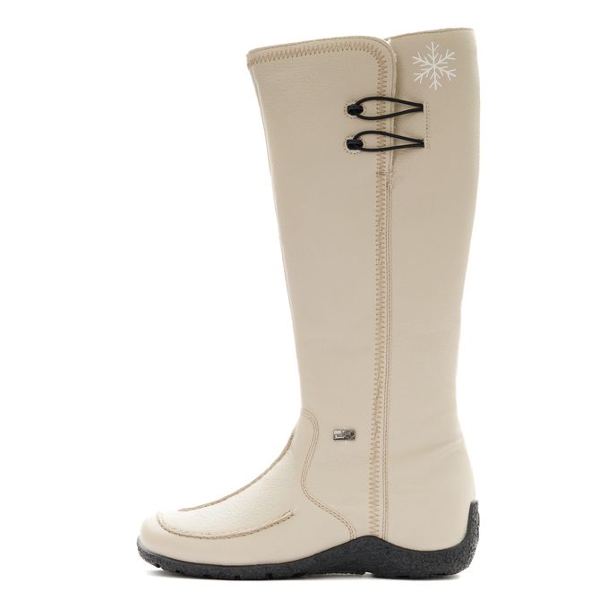 Бежевые сапоги Rieker