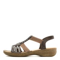 Rieker сұр сандалдары 65861-45