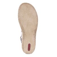 Rieker сұр сандалдары 65861-45