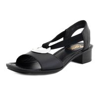 Чёрные открытые туфли Rieker 62662-01