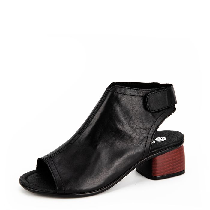 Чёрные открытые туфли REMONTE R8770-01