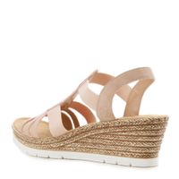 Rieker қызғылт босоножкалары 61913-31