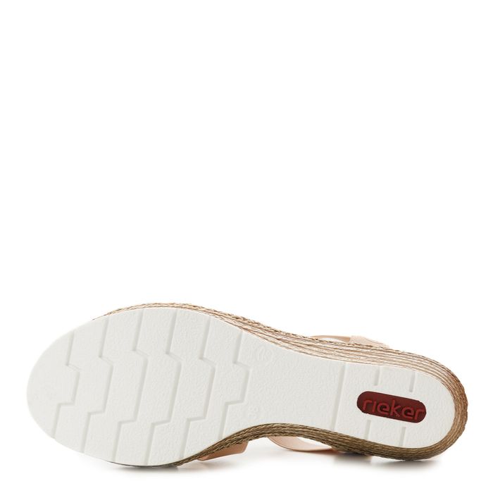 Rieker қызғылт босоножкалары 61913-31