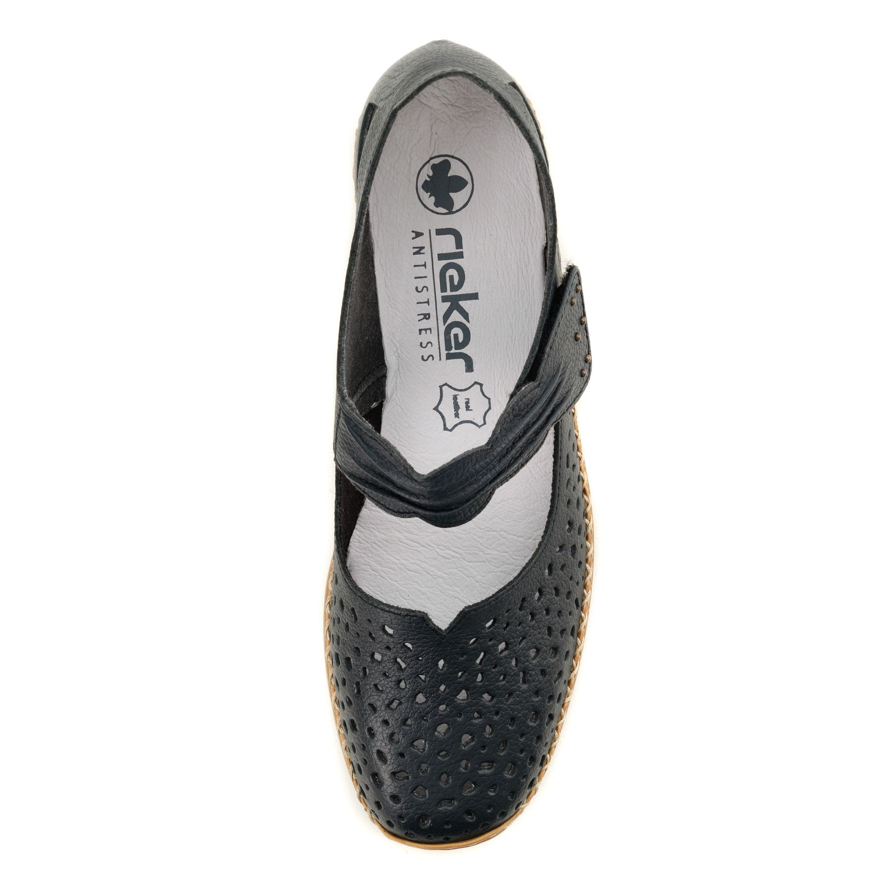 Rieker көк туфлилері 41399-14