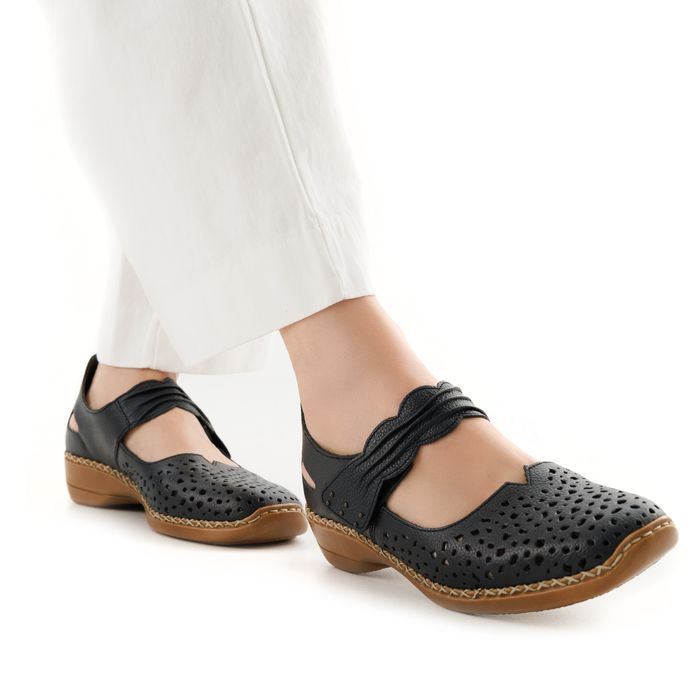 Rieker көк туфлилері 41399-14