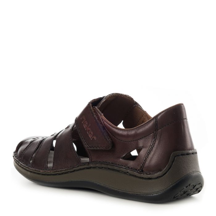 Коричневые полуботинки Rieker 05279-25