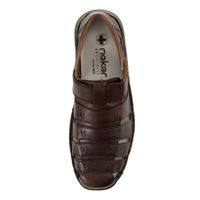 Коричневые полуботинки Rieker 05279-25