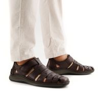 Коричневые полуботинки Rieker 05279-25