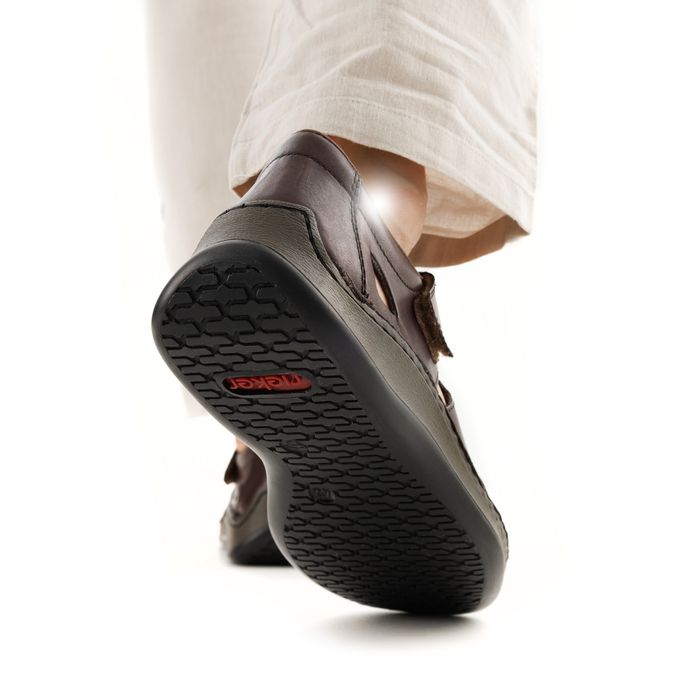 Коричневые полуботинки Rieker 05279-25