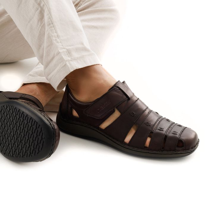 Коричневые полуботинки Rieker 05279-25