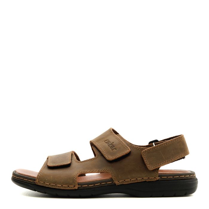 Коричневые сандалии Rieker 25558-25