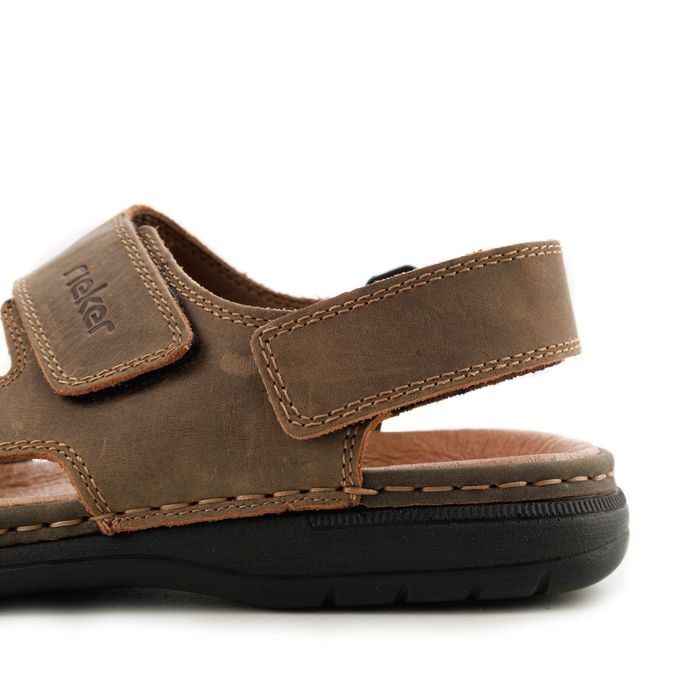 Коричневые сандалии Rieker 25558-25