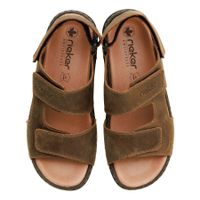 Коричневые сандалии Rieker 25558-25