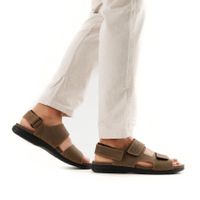 Коричневые сандалии Rieker 25558-25