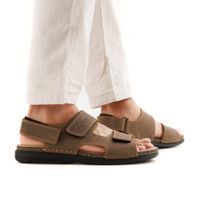 Коричневые сандалии Rieker 25558-25