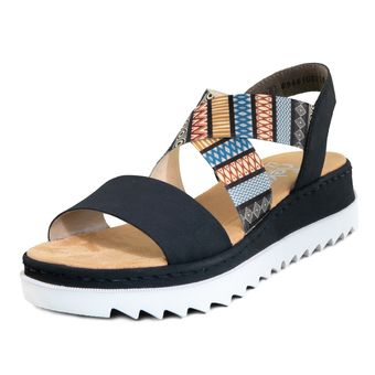 Rieker көк сандалдары