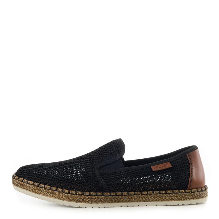 Чёрные слипоны Rieker B5276-00