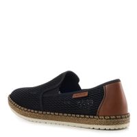 Чёрные слипоны Rieker B5276-00