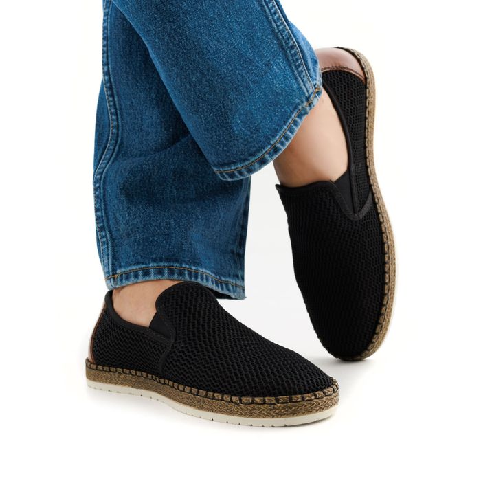 Чёрные слипоны Rieker B5276-00