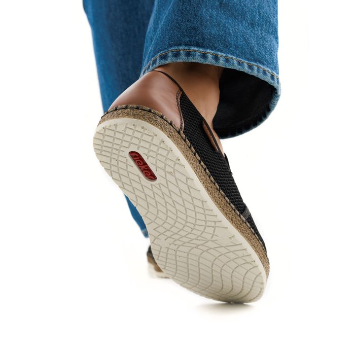 Rieker қара слипондары B5276-00