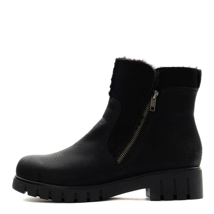 Rieker қара бәтеңкелері X2681-00