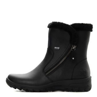 Чёрные полусапоги Rieker