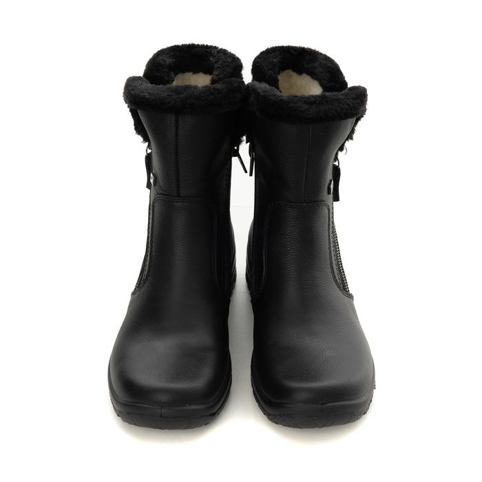 Чёрные полусапоги Rieker Z7181-00