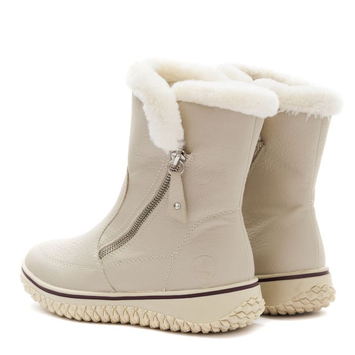 Бежевые полусапоги Rieker Z4281-60