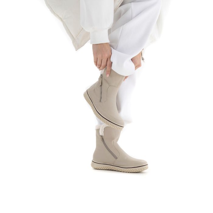 Бежевые полусапоги Rieker Z4281-60