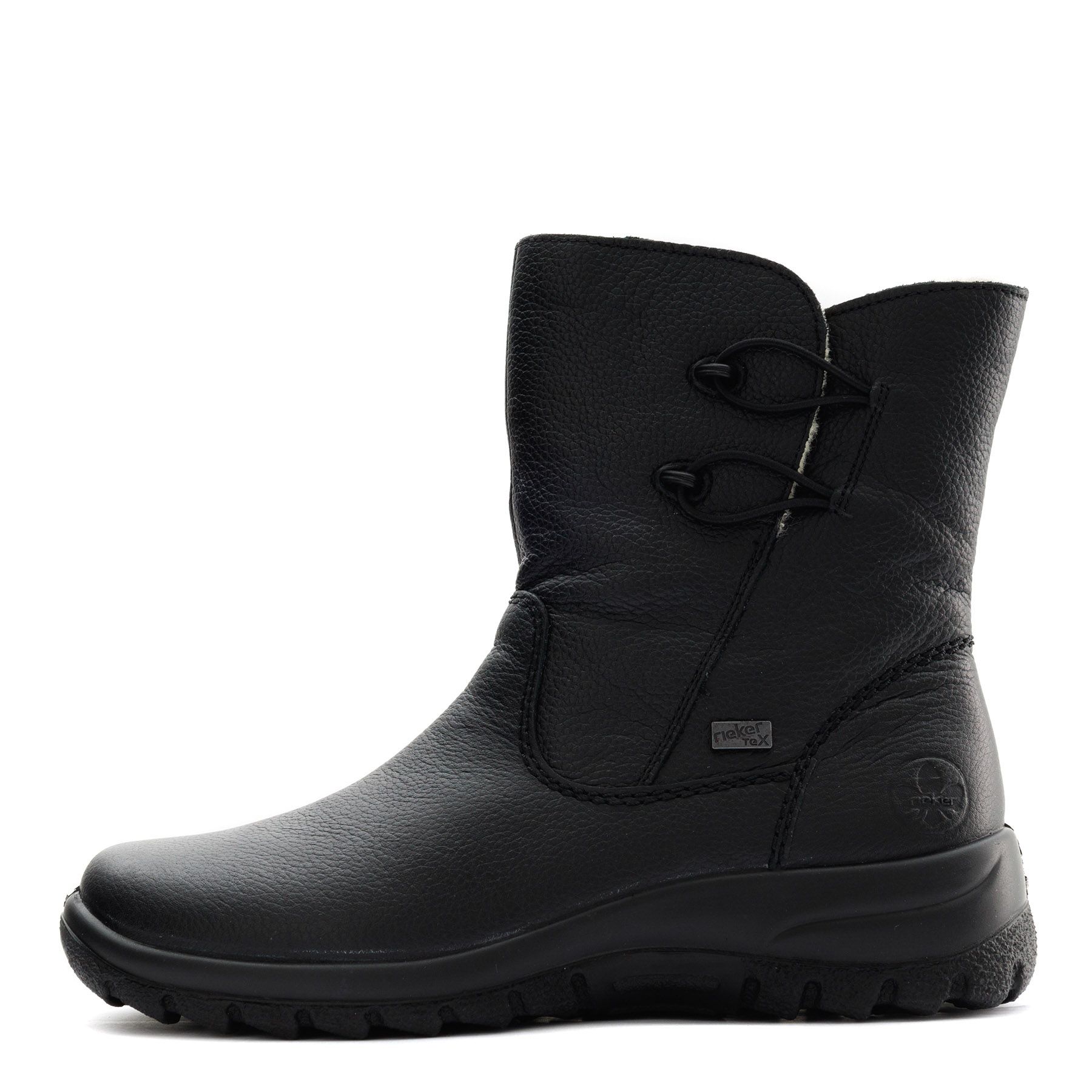 Чёрные полусапоги Rieker Z7172-00
