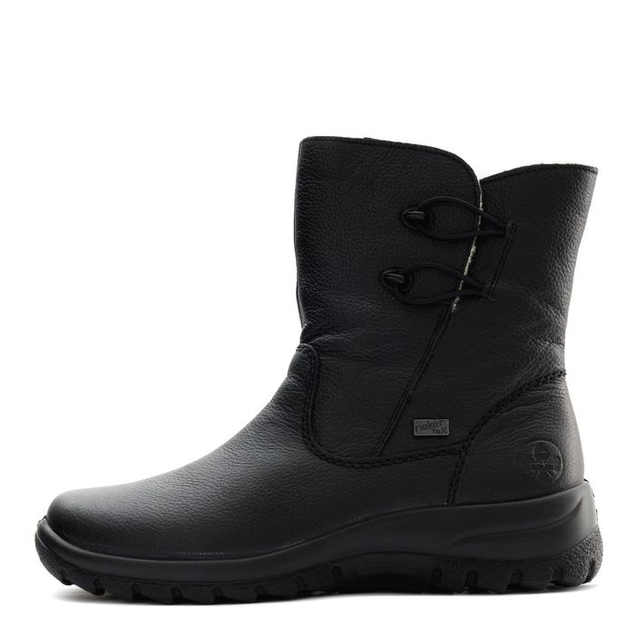 Чёрные полусапоги Rieker Z7172-00