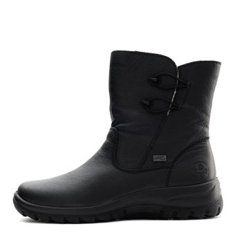 Чёрные полусапоги Rieker