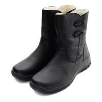 Чёрные полусапоги Rieker Z7172-00