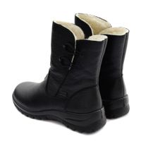 Чёрные полусапоги Rieker Z7172-00
