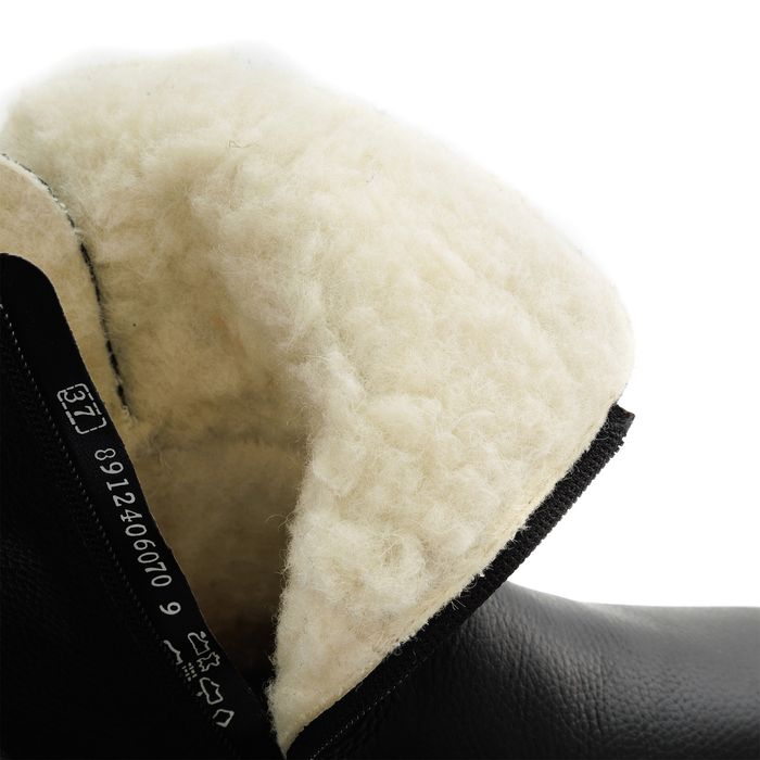 Чёрные полусапоги Rieker Z7172-00