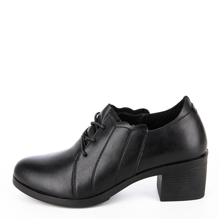 Чёрные туфли закрытые Baden EH024-010