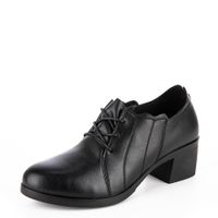 Чёрные туфли закрытые Baden EH024-010