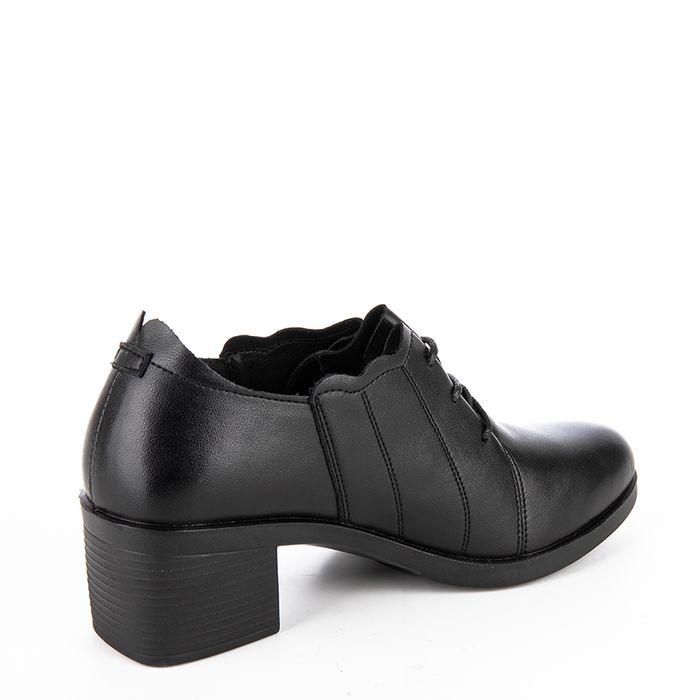 Чёрные туфли закрытые Baden EH024-010