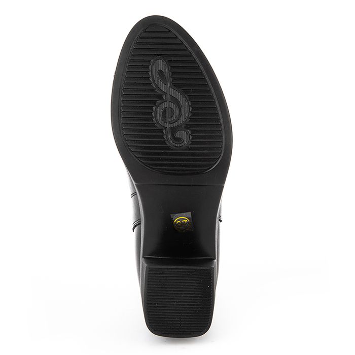 Чёрные туфли закрытые Baden EH024-010