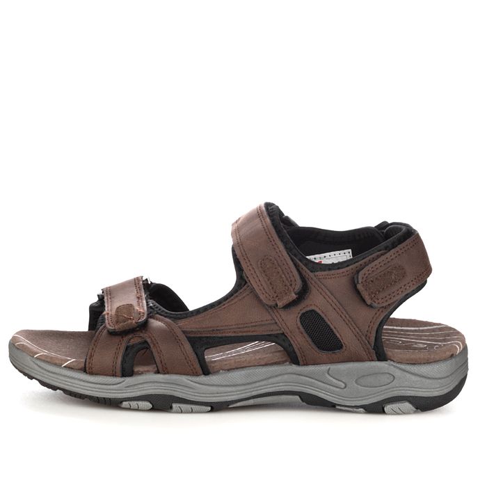 Коричневые сандалии Escan ES721033-6