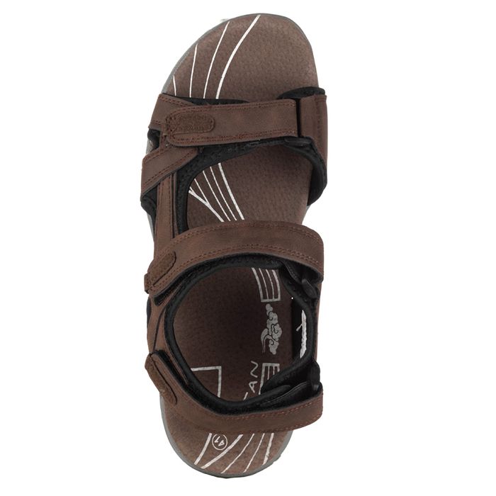 Коричневые сандалии Escan ES721033-6