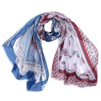 Fabretti көк шарфы FA2112-8