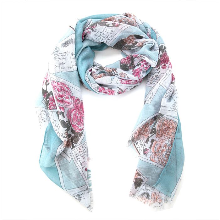 Fabretti көгілдір шарфы XD5-4