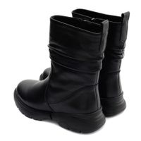 Чёрные полусапоги der Spur AG085_01_01_KH